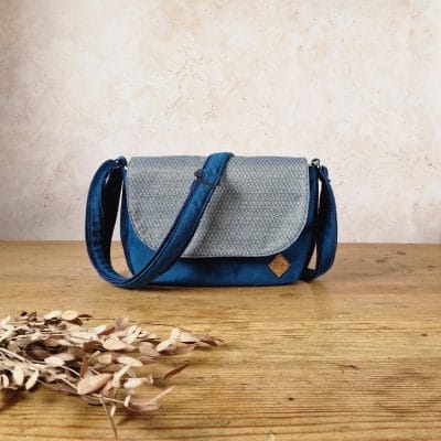Sac Besace Écoresponsable bleu