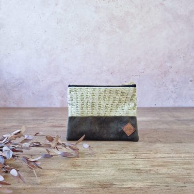 Petite pochette vert