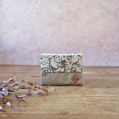 Petite pochette kaki