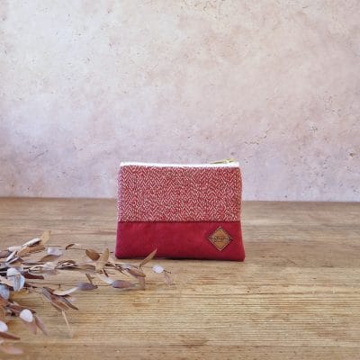 Petite pochette rouge