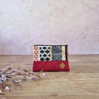 Petite pochette rouge