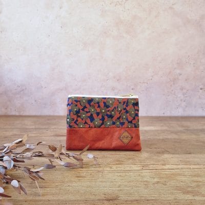 Petite pochette Terracotta