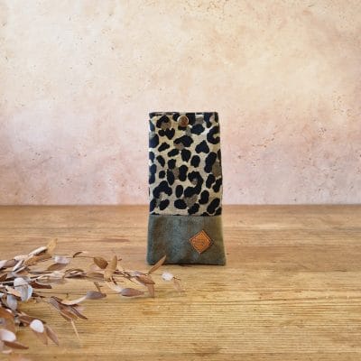 Étui à lunettes éco-responsable vert